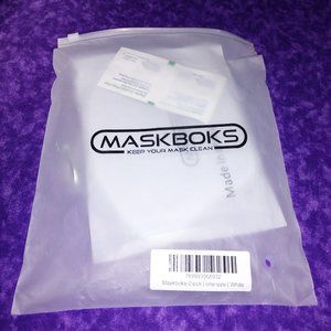 NWT 2 pack Mask Bok mask carrying cases